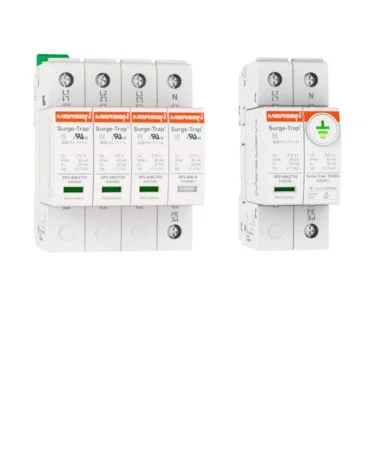 power line spd din rail iec type 2 ul csa mersen